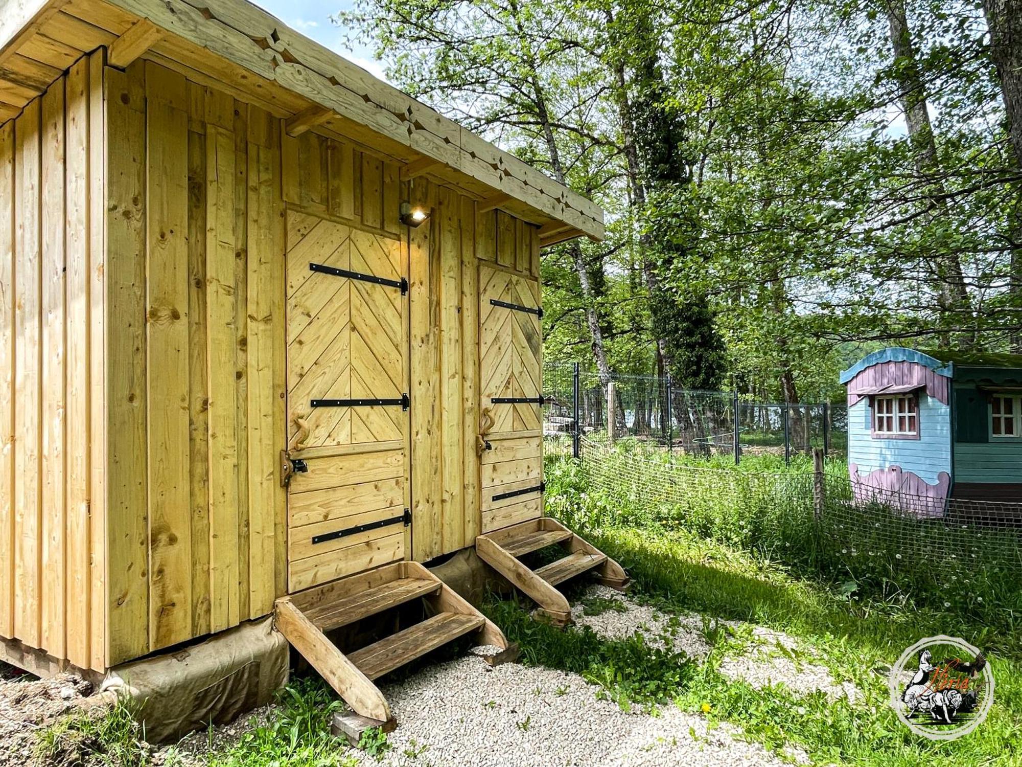 Parc Animalier Du Herisson Villa Doucier Szoba fotó